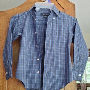 Boys Brooks Brothers 100% cotton button down shirt